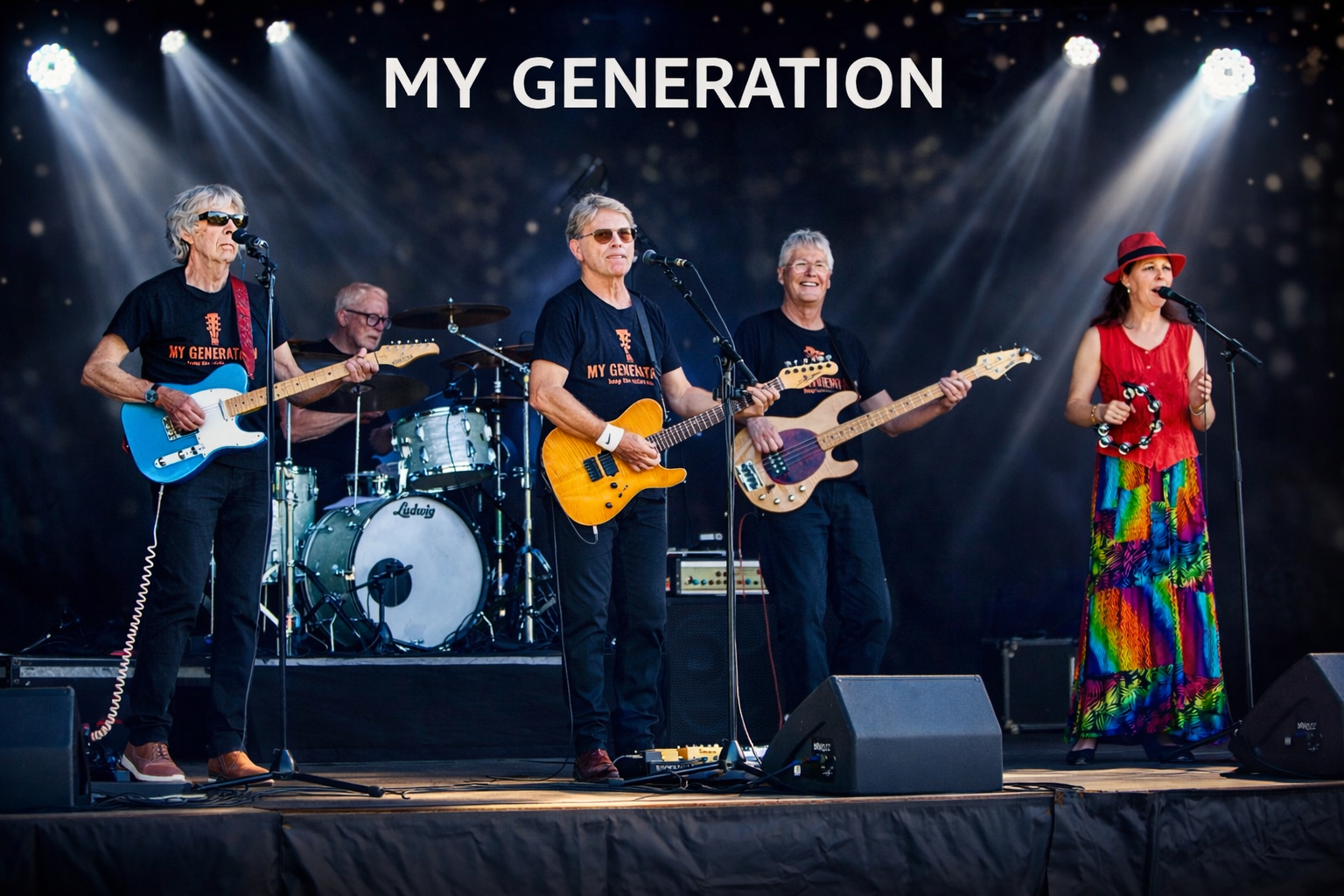 Live optreden van MY GENERATION